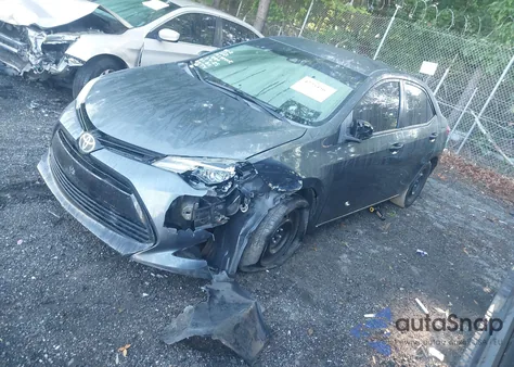 2017 Toyota Corolla Le from USA, damaged, VIN 5YFBURHE0HP682011